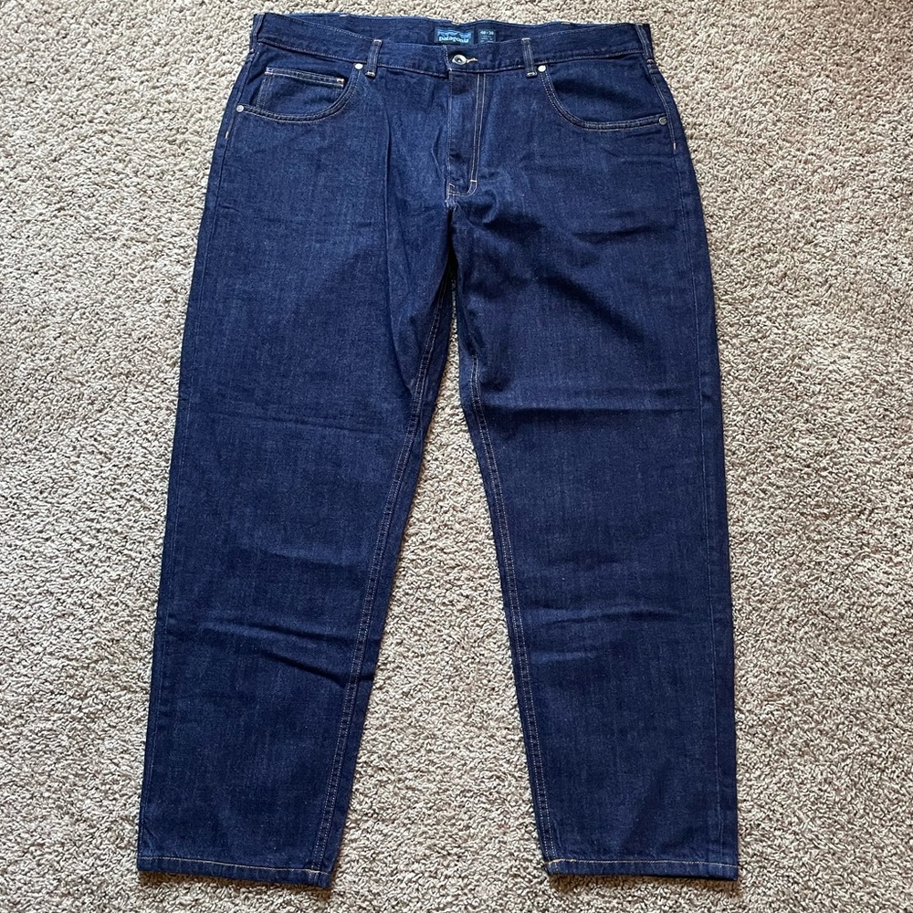 Patagonia Iron Clad Men’s Blue Denim Jeans 40x30